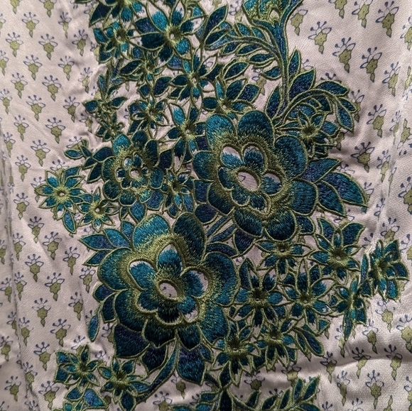 Anthropologie TINY Editions Bomber Jacket Off  White S - Picture 9 of 16